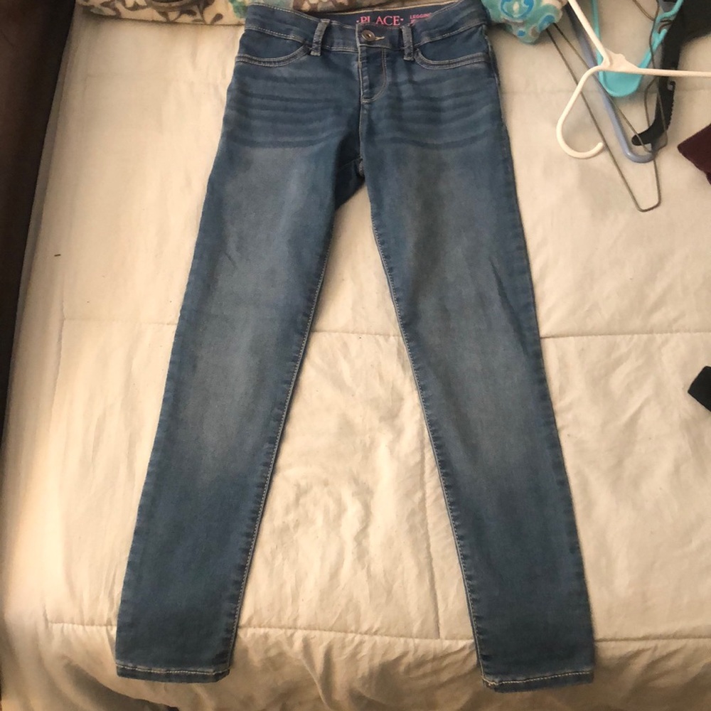 Children’s Place girls jean leggings size 8